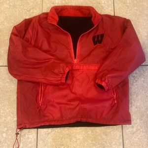 Reversible Fleece Wisconsin Windbreaker